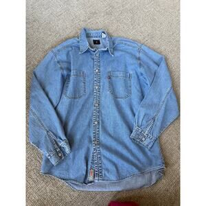 Levi’s red tab vintage 90’s denim shirt Mens size L